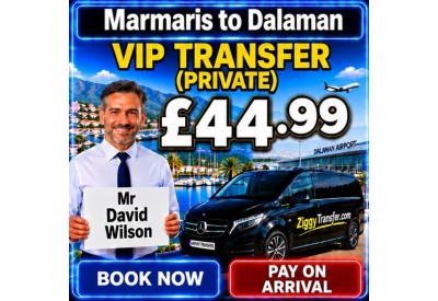 TUI BLUE Grand Azur Hotel to Dalaman Airport